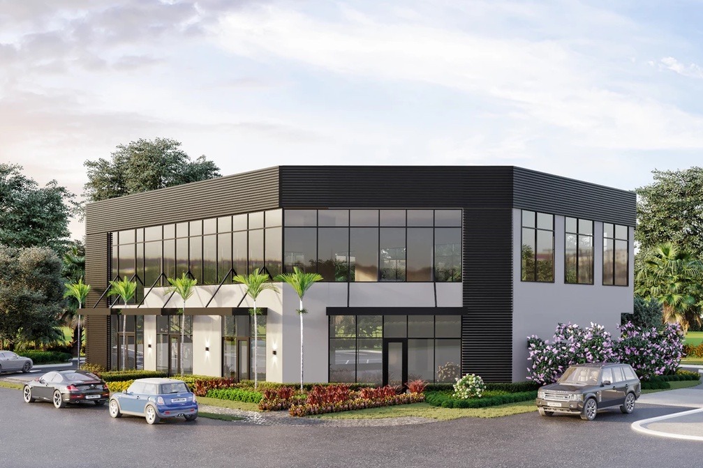 Front view of Wilton Andrews Office build by TITN Development